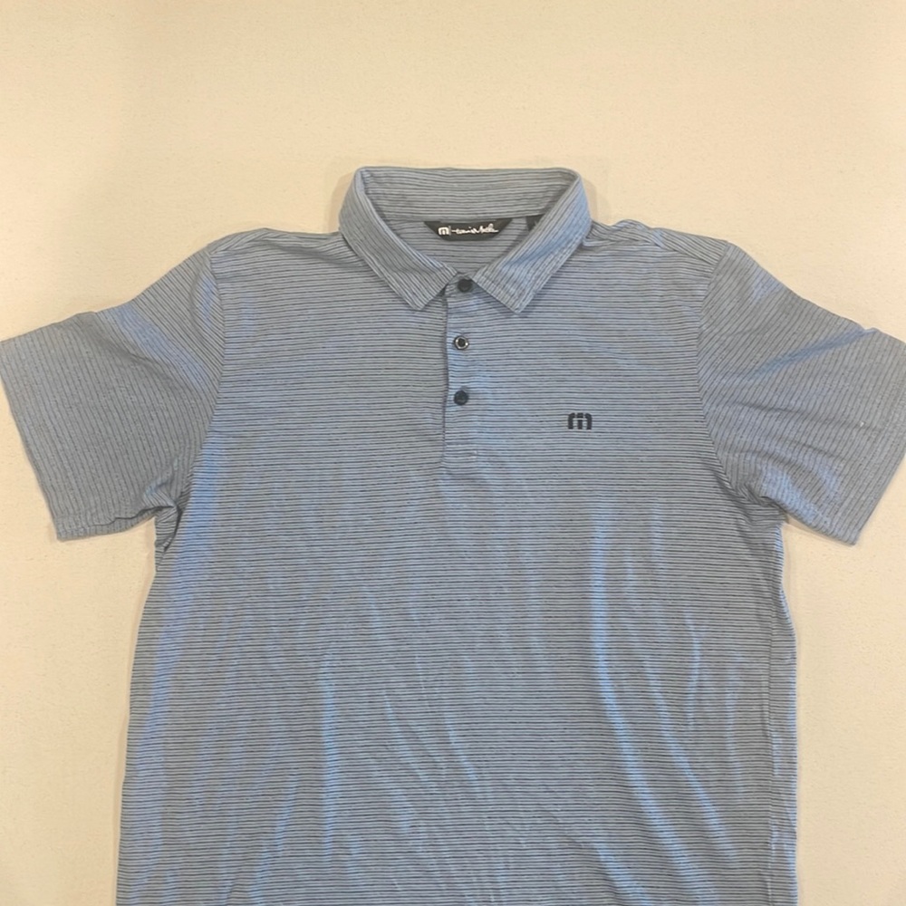 Travis Mathew Polo - Size: Large - Blue